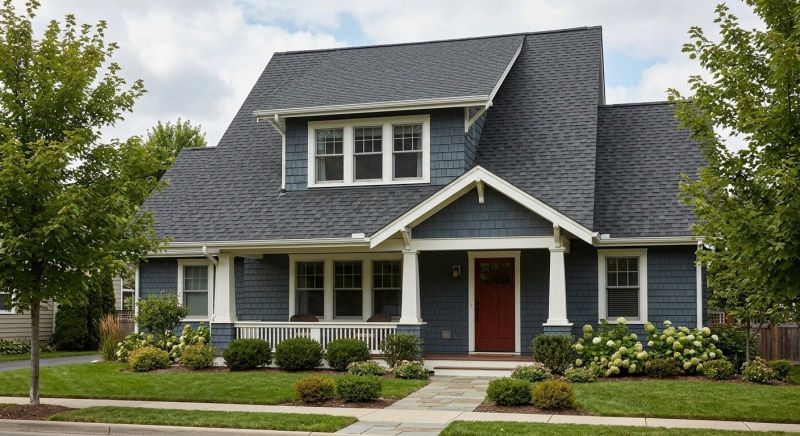 A Frame Roof Installation in Troy, OH