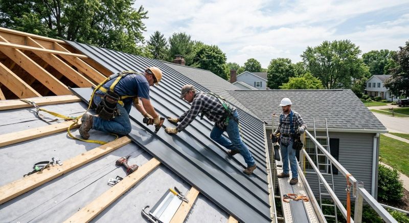 Aluminum Roof Installation in Miami County, OH