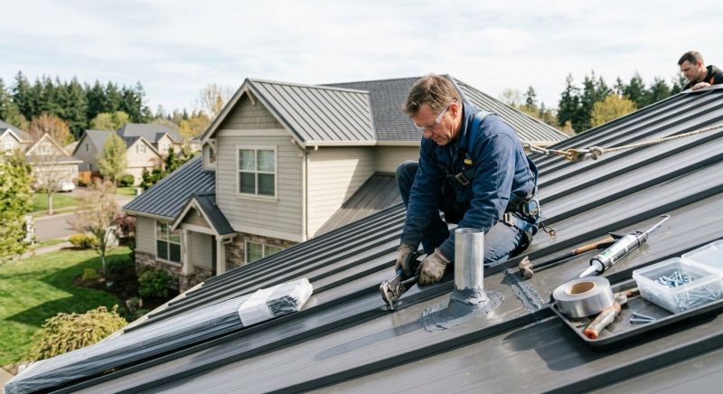 Aluminum Roofing Repair in Troy, OH