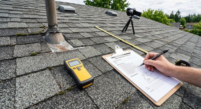 Asphalt Roof Inspection in Greene County, OH