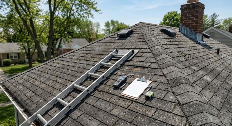 Asphalt Roof Inspection in New Carlisle, OH
