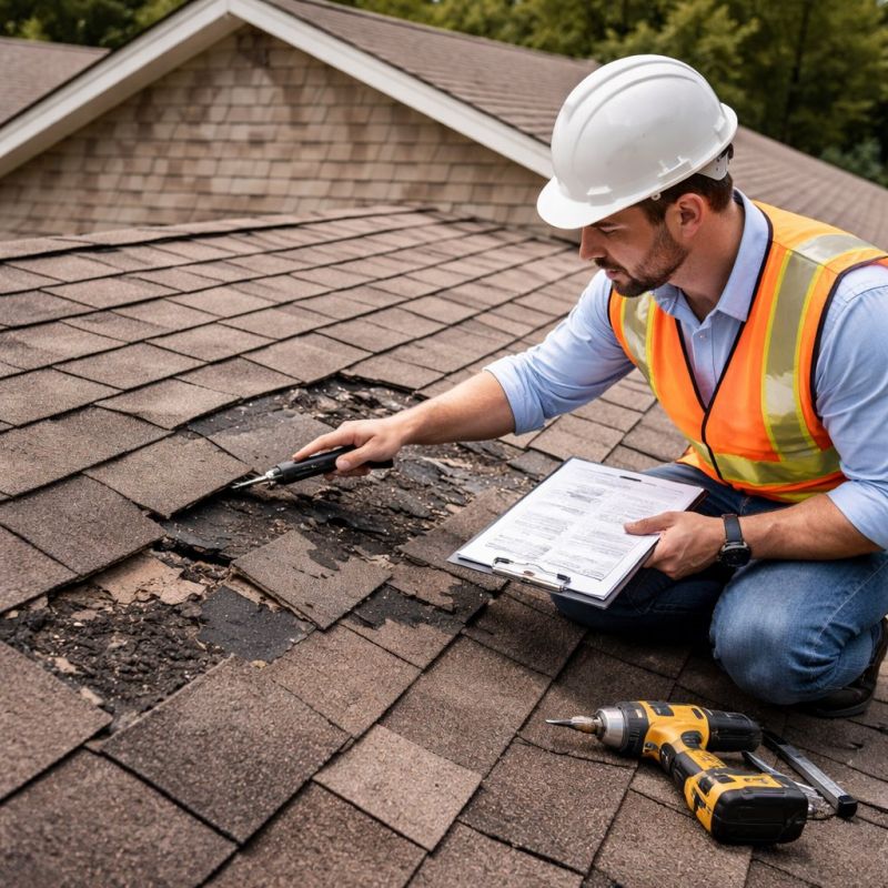 Asphalt Roof Inspection in West Milton, OH