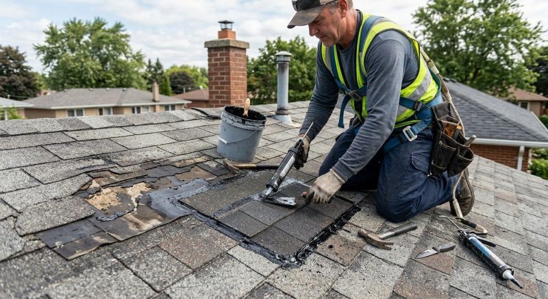 Asphalt Roof Leak Repair in Brookville, OH