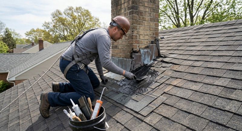 Asphalt Roof Leak Repair in Urbana, OH