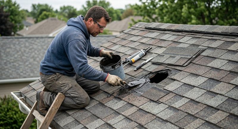Asphalt Roof Leak Repair in Urbana, OH
