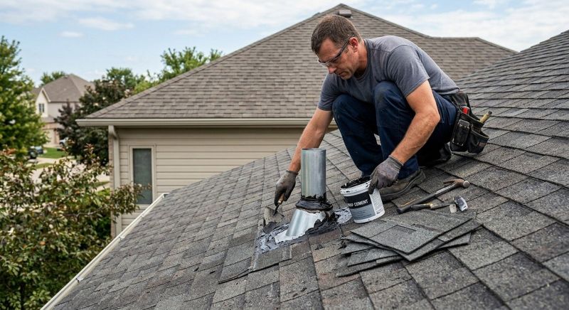 Asphalt Roof Leak Repair in West Milton, OH