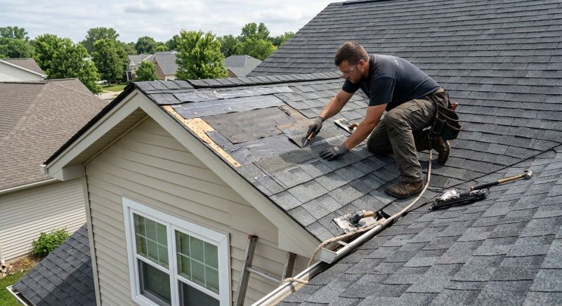 Asphalt Roof Repair in Troy, OH