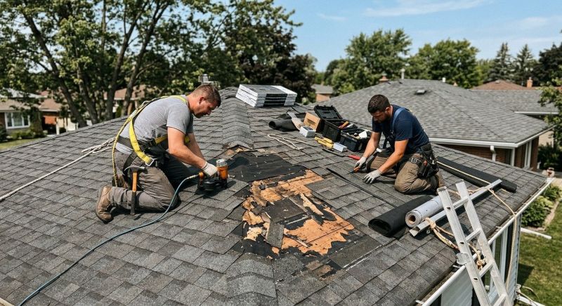 Asphalt Roof Repair in Shelby County, OH