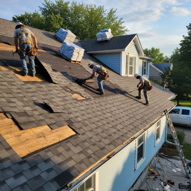 Asphalt Roof Replacement in New Lebanon, OH