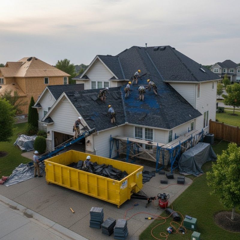 Asphalt Roof Replacement in Piqua, OH