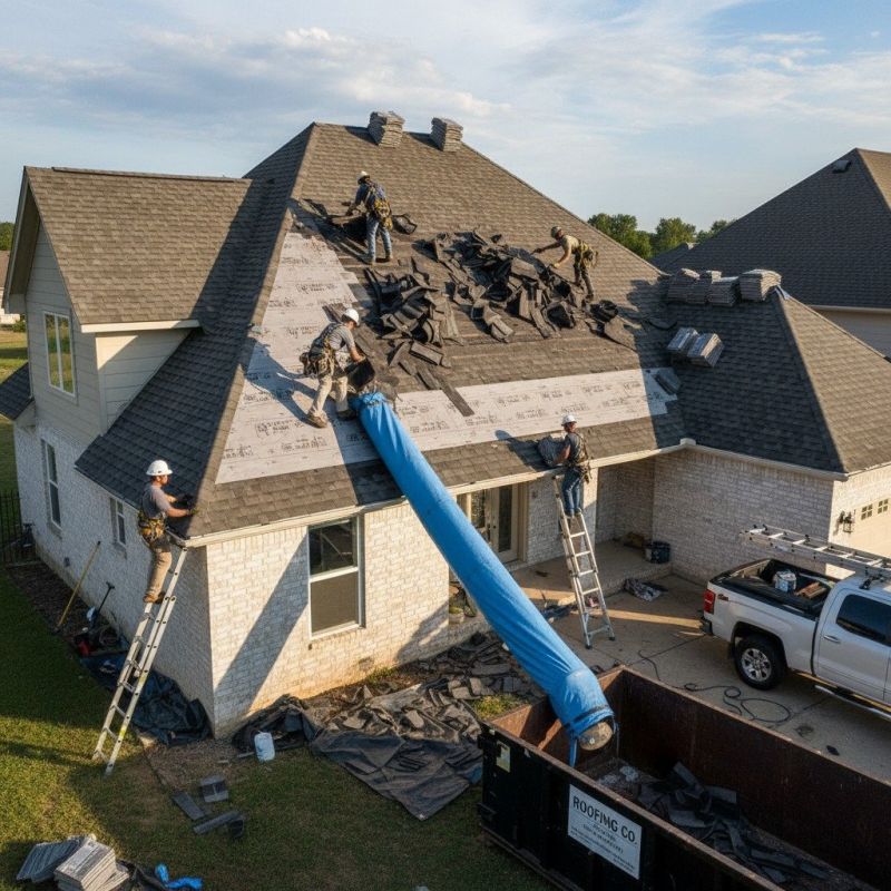 Asphalt Roof Replacement in Urbana, OH