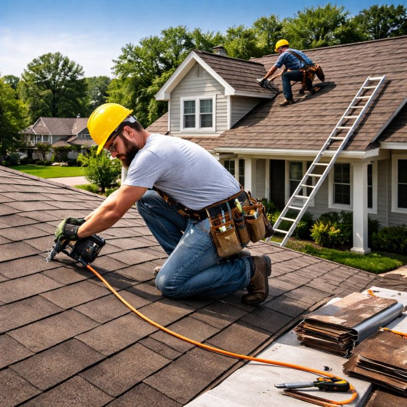 Asphalt Shingles Installation in Troy, OH