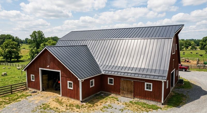 Barn Roof Replacement in Englewood, OH