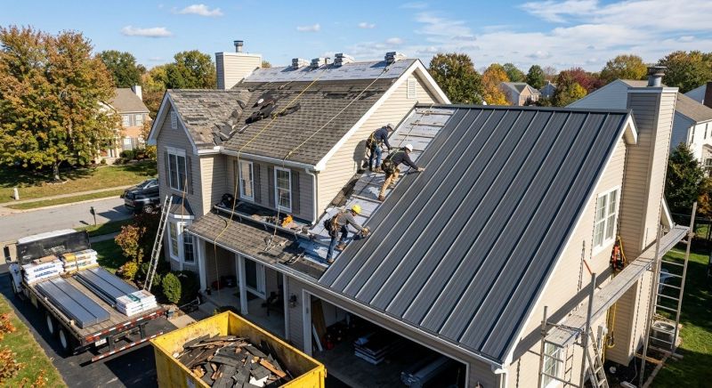 Barn Roof Replacement in Fairborn, OH