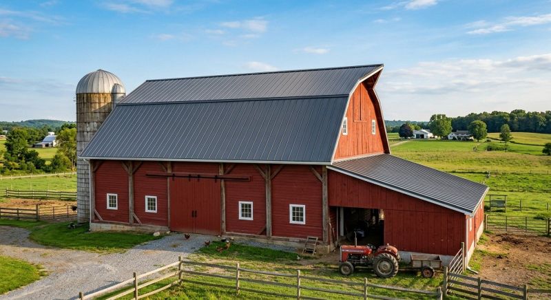 Barn Roof Replacement in Greenville, OH