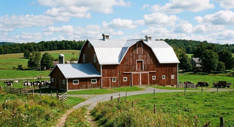 Barn Roof Replacement in Troy, OH