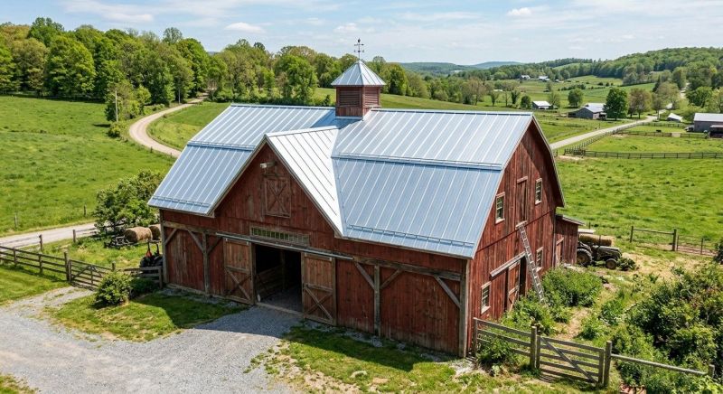 Barn Roof Replacement in New Lebanon, OH