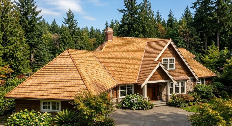 Cedar Roof Installation in Brookville, OH