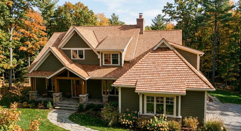 Cedar Roof Installation in Brookville, OH
