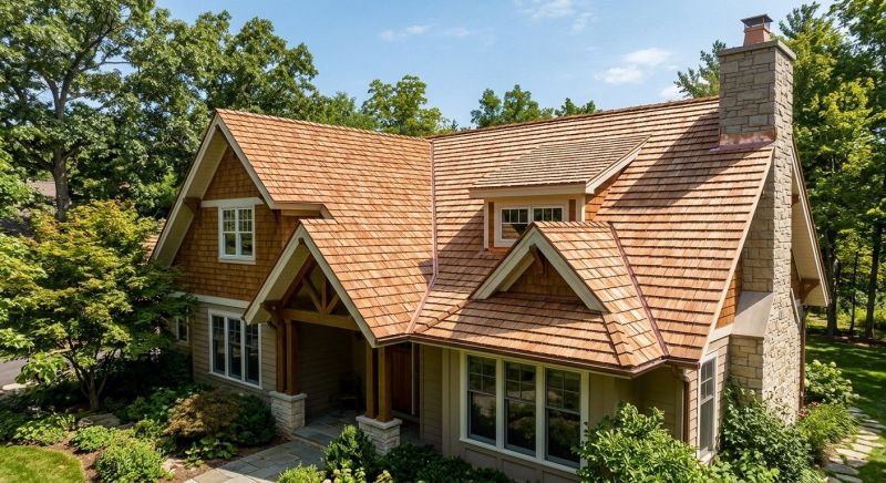 Cedar Shake Roof Construction in Brookville, OH