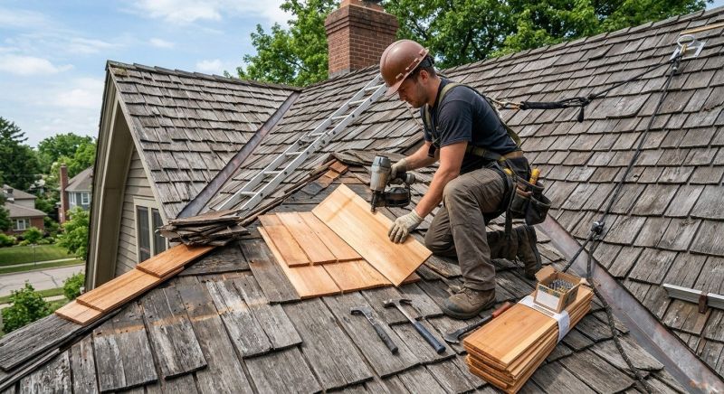 Cedar Shingles Repair in Greene County, OH