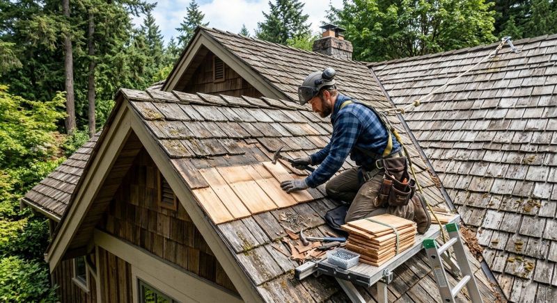 Cedar Shingles Repair in Medway, OH