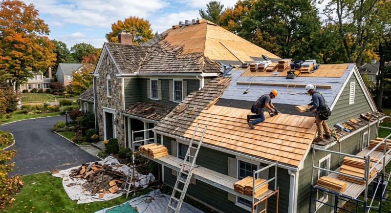 Cedar Shingles Replacement in Englewood, OH