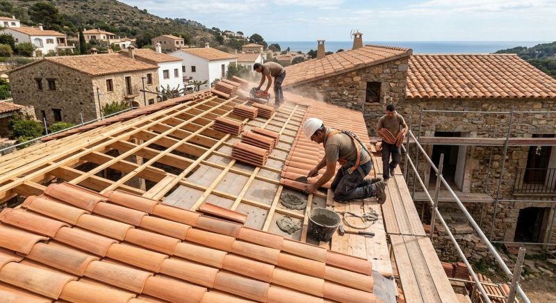 Clay Roof Installation in Tipp City, OH