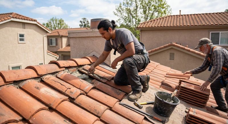 Clay Roof Leak Repair in Troy, OH