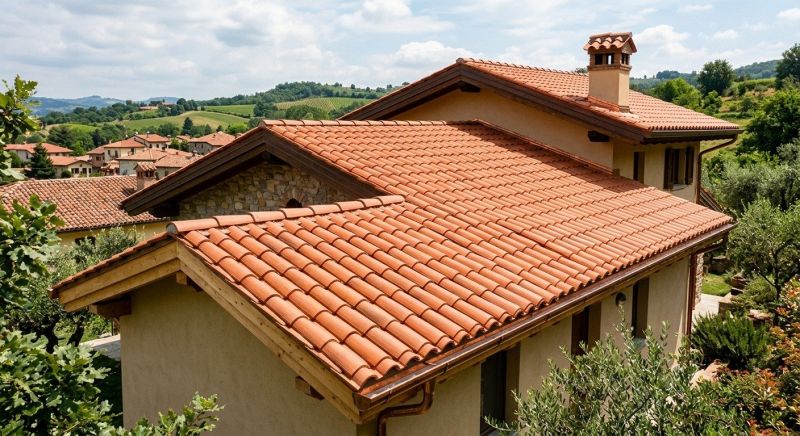 Clay Tile Roofing Installation in Troy, OH