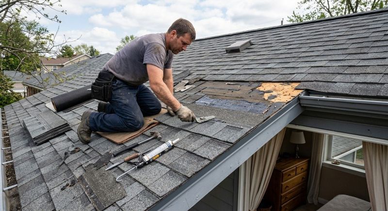 Composite Roof Repair in Troy, OH