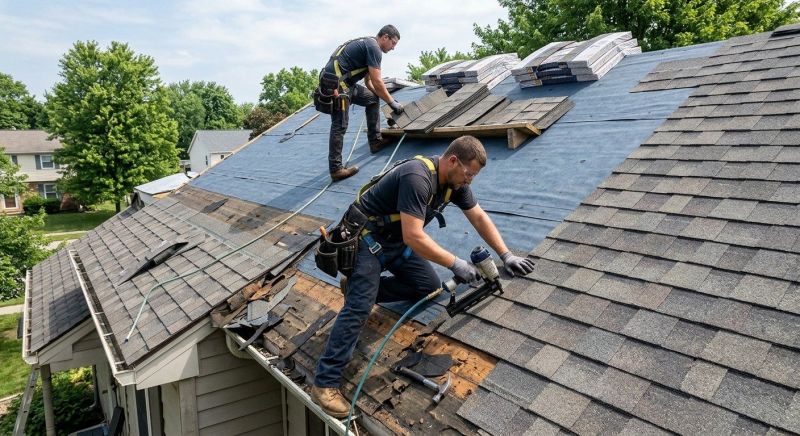 Composite Roofing Repair in Troy, OH