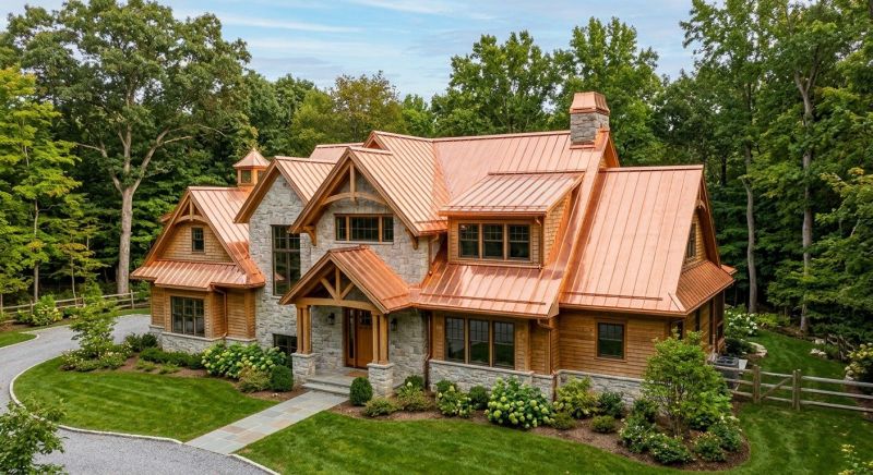 Copper Roof Repair in Troy, OH