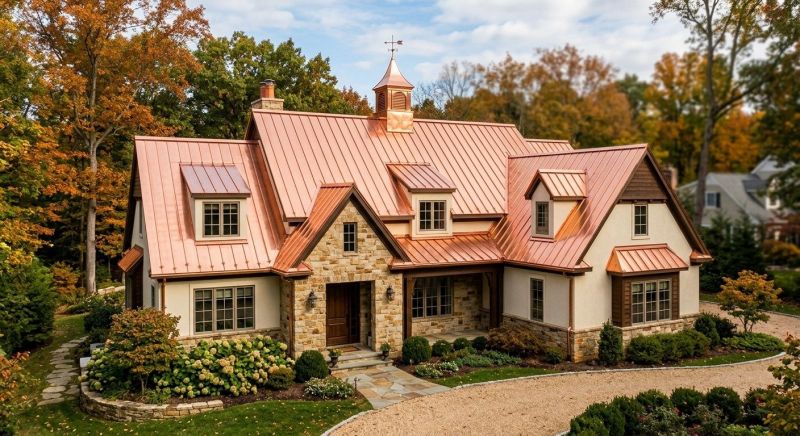 Copper Roof Repair in Troy, OH