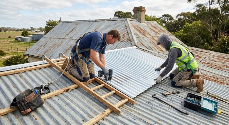 Corrugated Roof Repair in Fairborn, OH