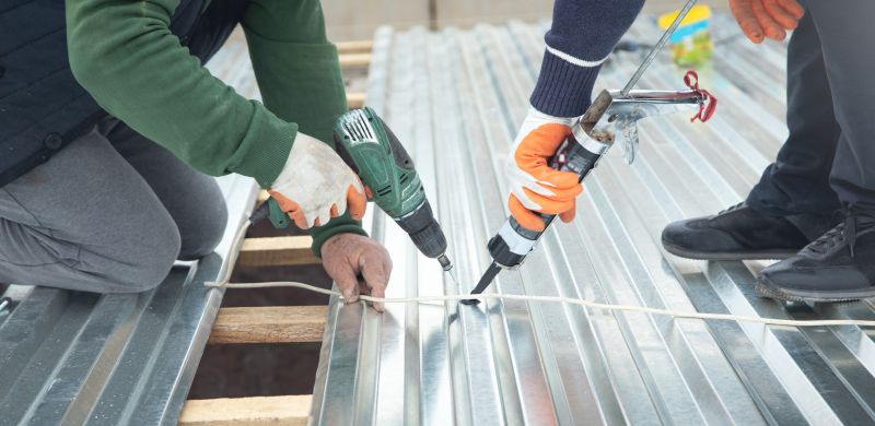 Corrugated Roof Repair in New Lebanon, OH