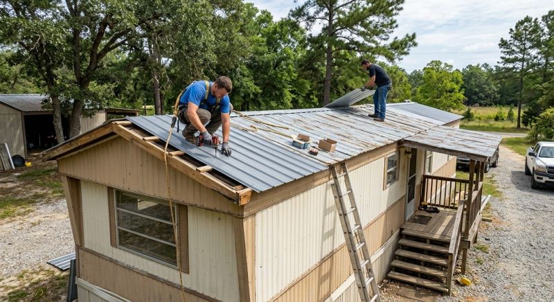 Corrugated Roof Repair in Vandalia, OH