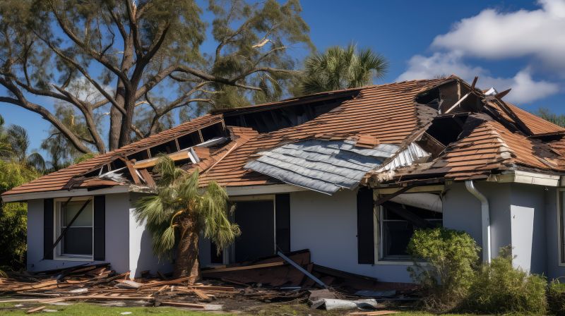 Damaged Roof Replacement in Springfield, OH