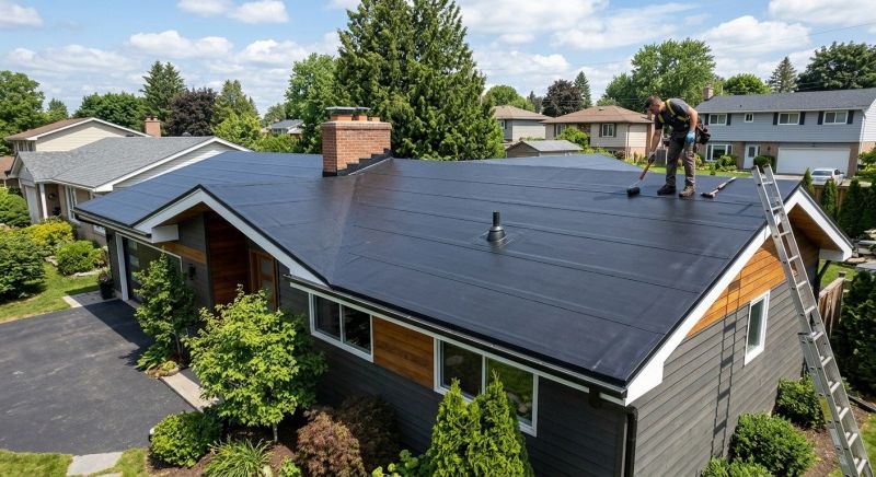 Epdm Roof Installation in Fairborn, OH
