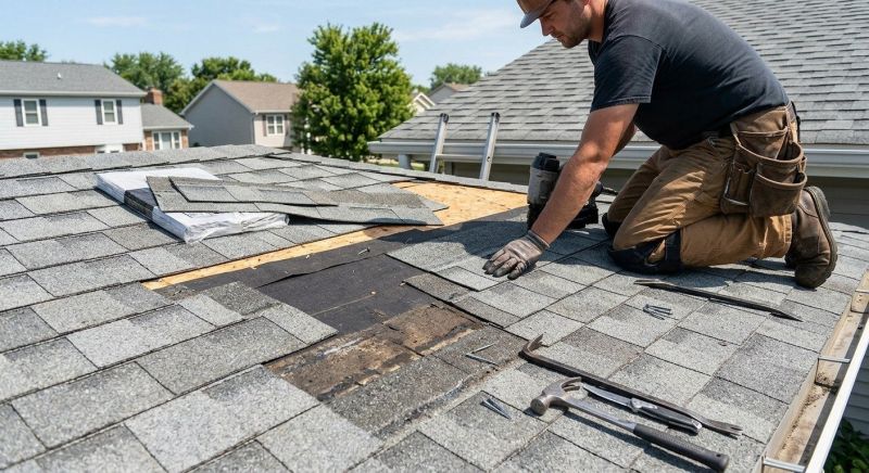 Fiberglass Shingles Repair in Troy, OH