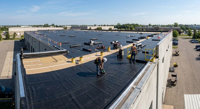 Flat Roof Installation in Brookville, OH