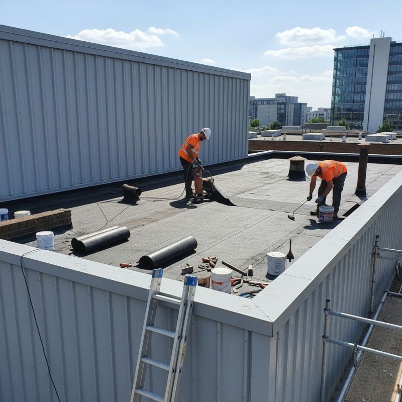 Flat Roof Repair in Englewood, OH