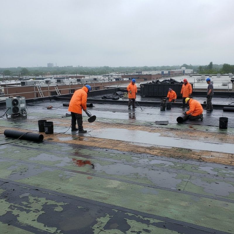 Flat Roof Repair in Miami County, OH