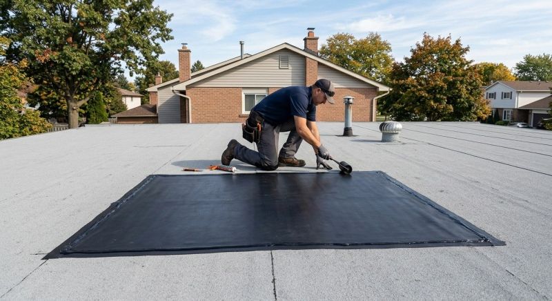 Flat Roof Repair in Yellow Springs, OH