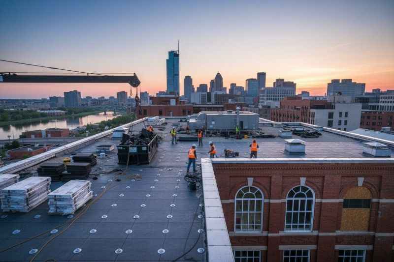 Flat Roof Replacement in Fairborn, OH