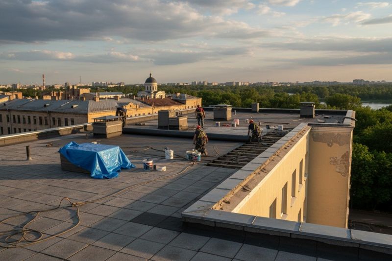 Flat Roof Replacement in Greenville, OH