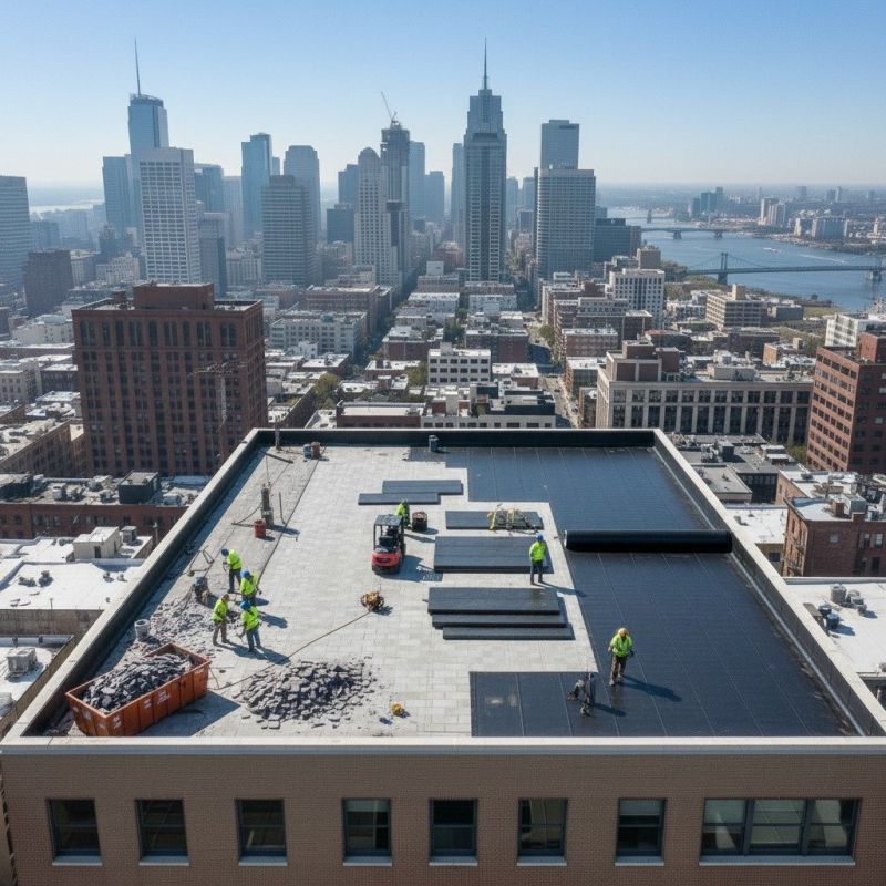 Flat Roof Replacement in Springfield, OH
