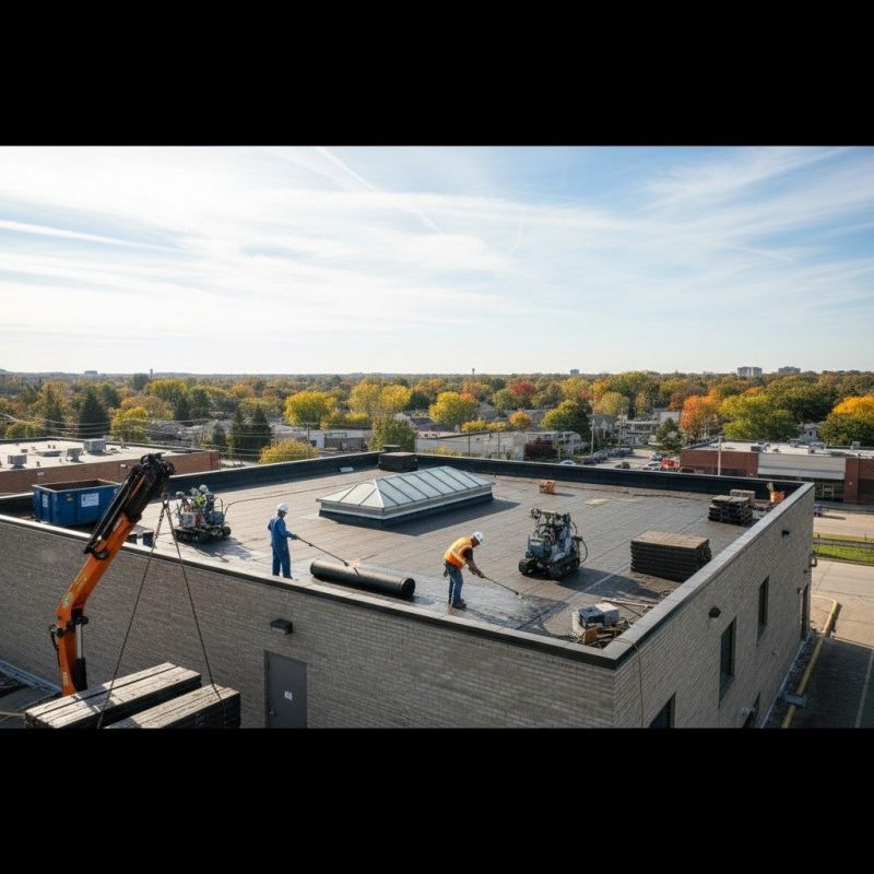 Flat Roof Replacement in Vandalia, OH