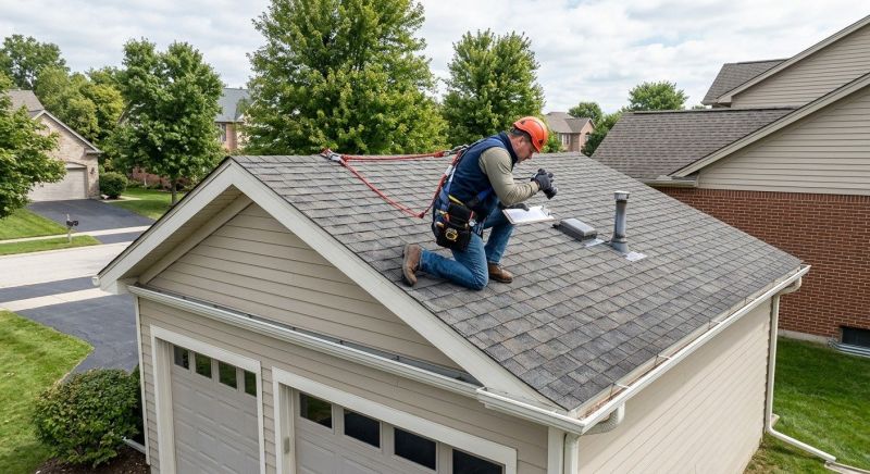 Garage Roof Inspection in Troy, OH
