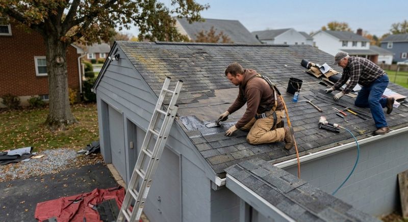 Garage Roof Repair in Troy, OH